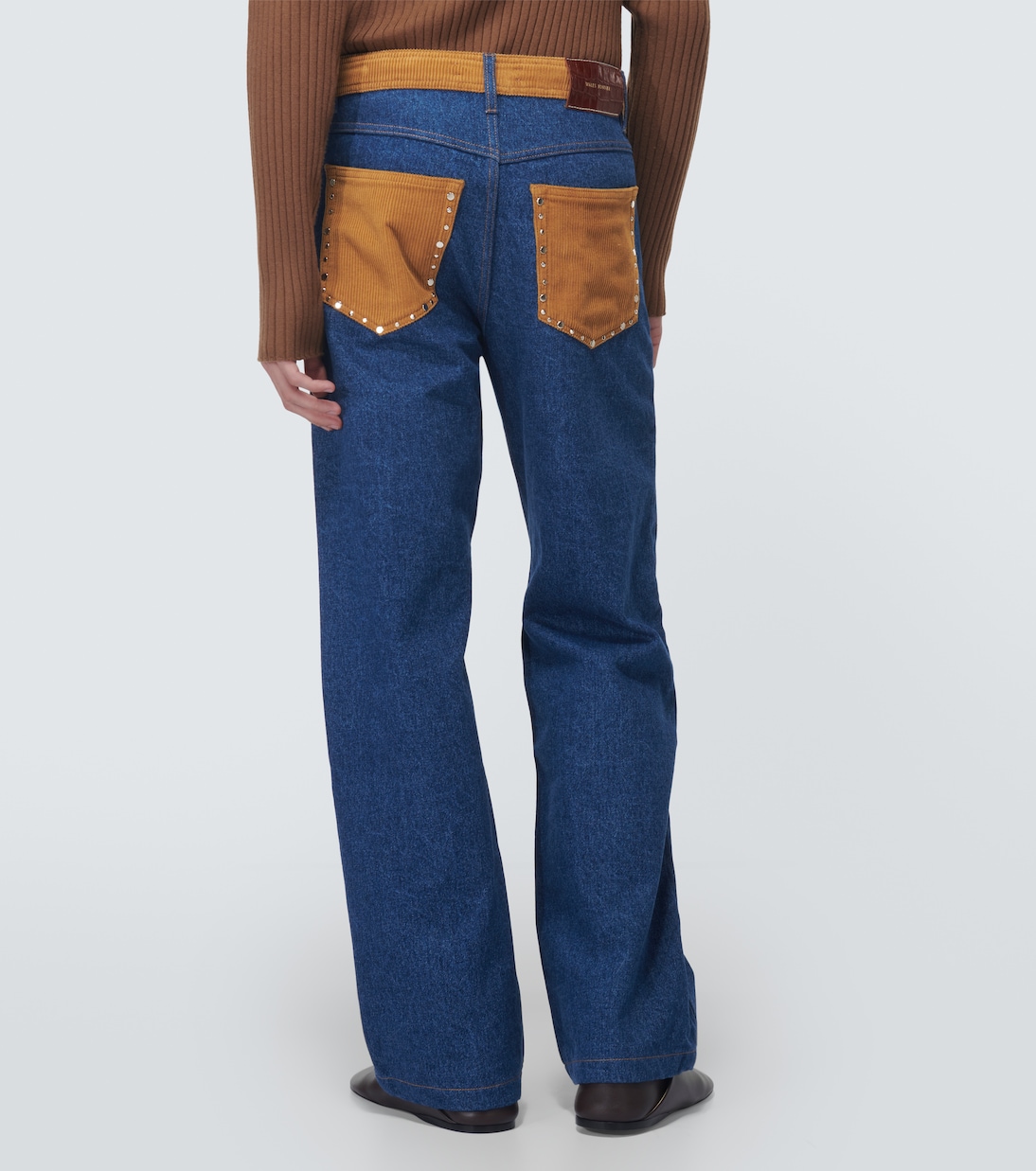 Cymbal wide-leg jeans | Wales Bonner