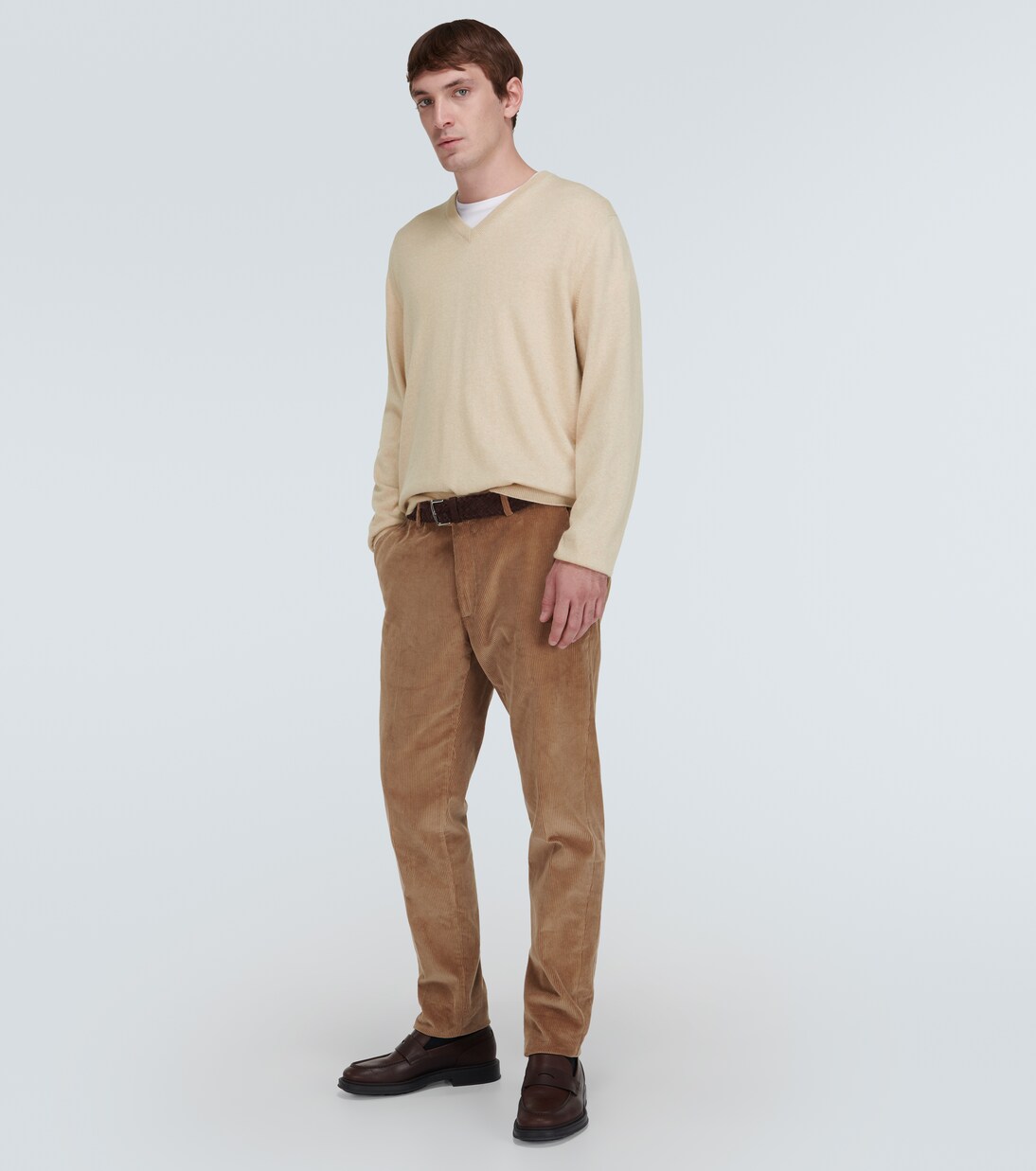 Pullover Scollo aus Kaschmir | Loro Piana