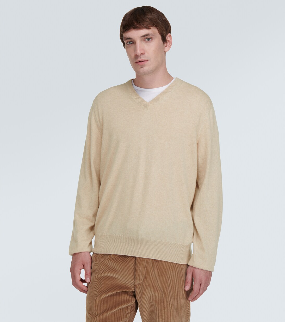 Pullover Scollo aus Kaschmir | Loro Piana