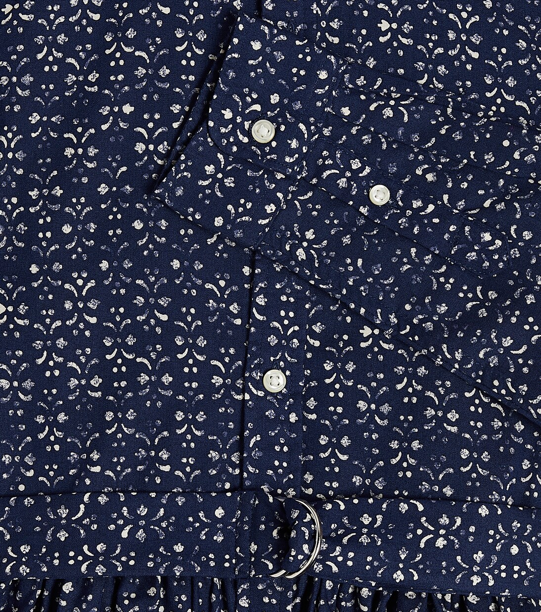 Floral cotton shirt dress | Polo Ralph Lauren Kids
