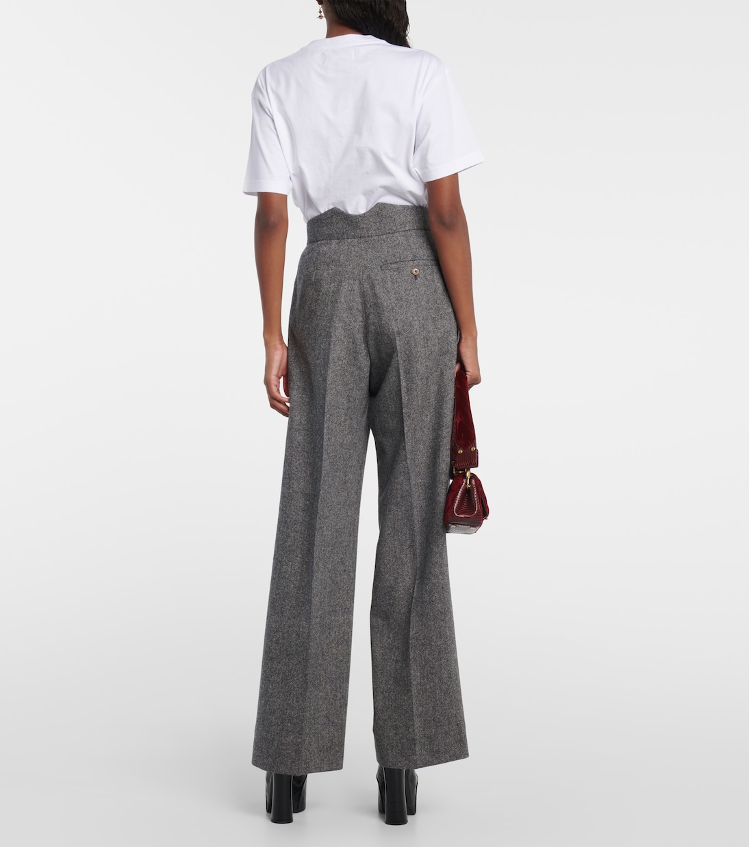Tailored straight wool pants | Vivienne Westwood