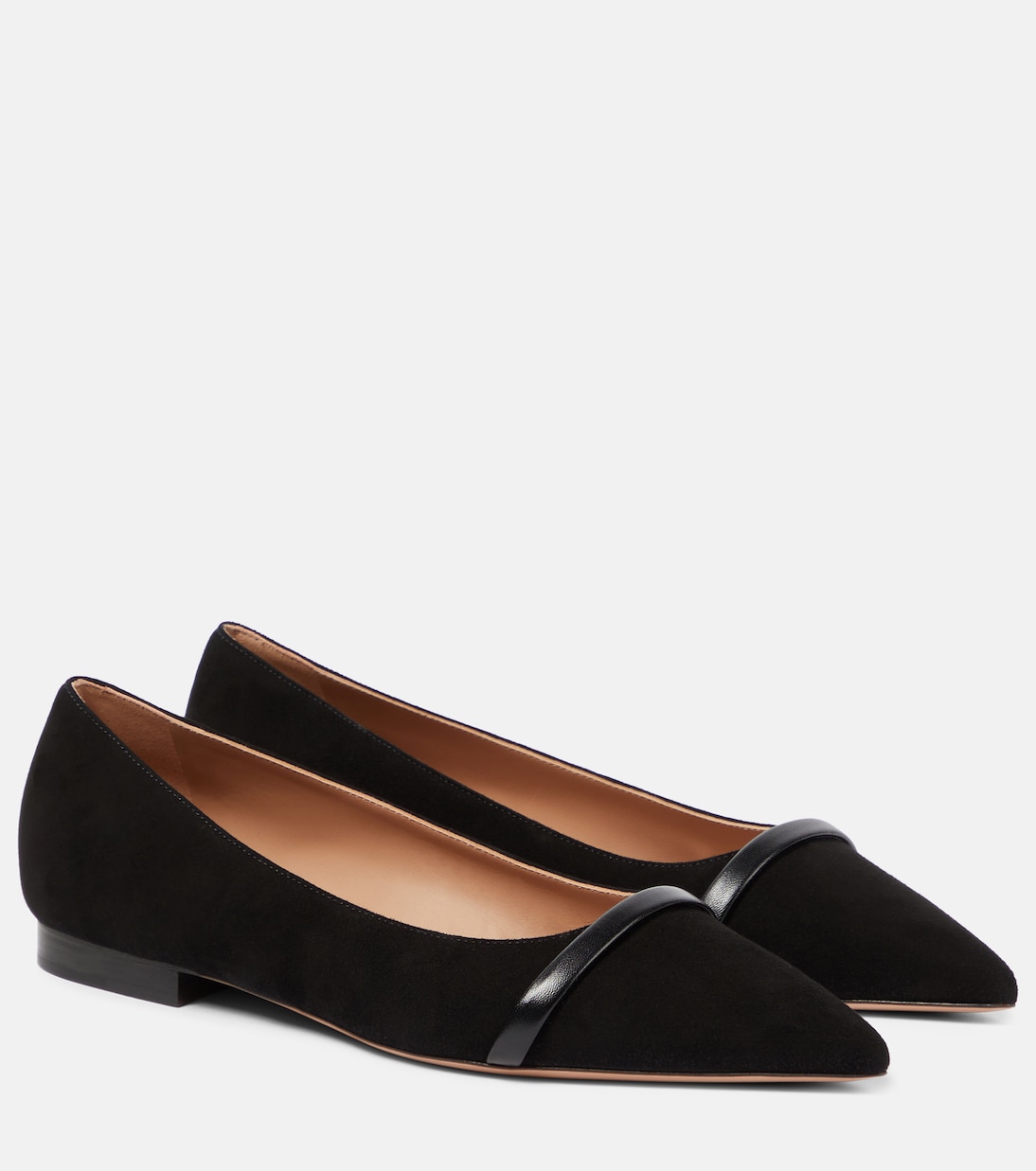 Jhene leather ballet flats | Malone Souliers
