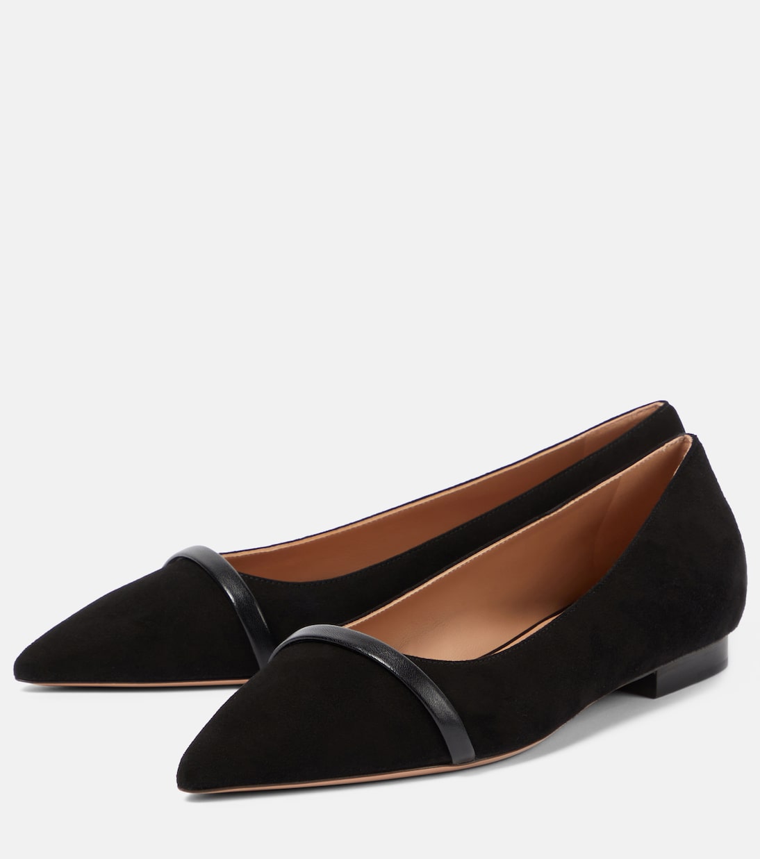 Jhene leather ballet flats | Malone Souliers