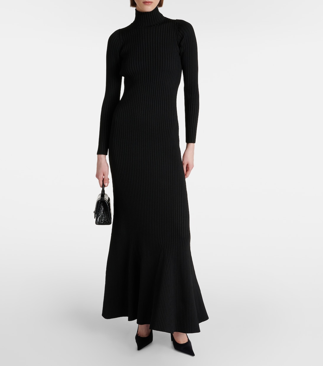 Silk-blend maxi dress | Balenciaga