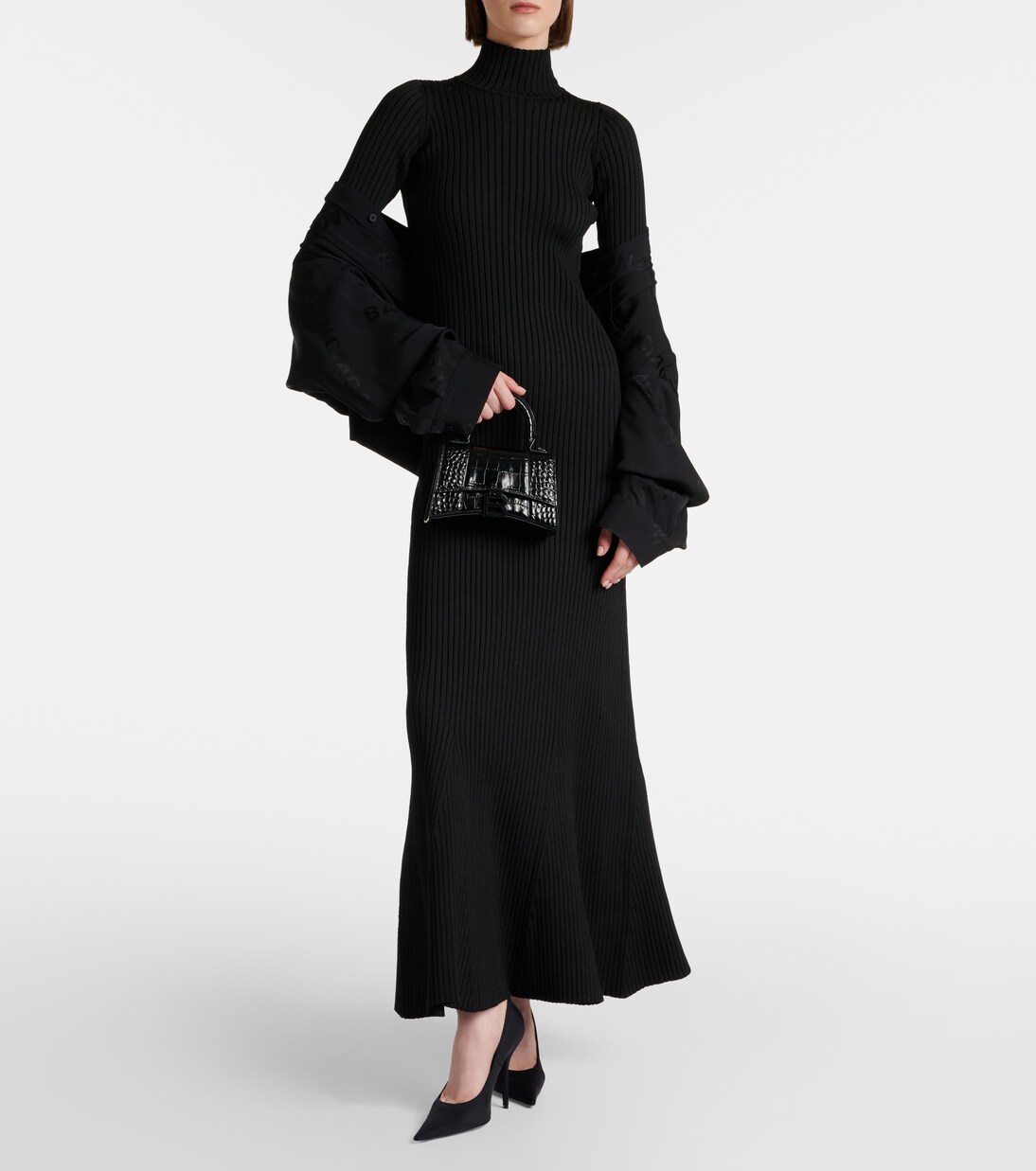 Silk-blend maxi dress | Balenciaga