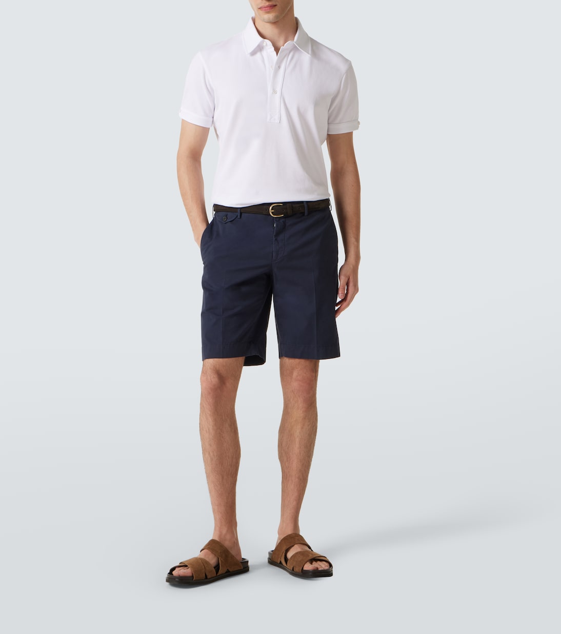 Polohemd Sebastian aus Baumwoll-Piqué | Orlebar Brown