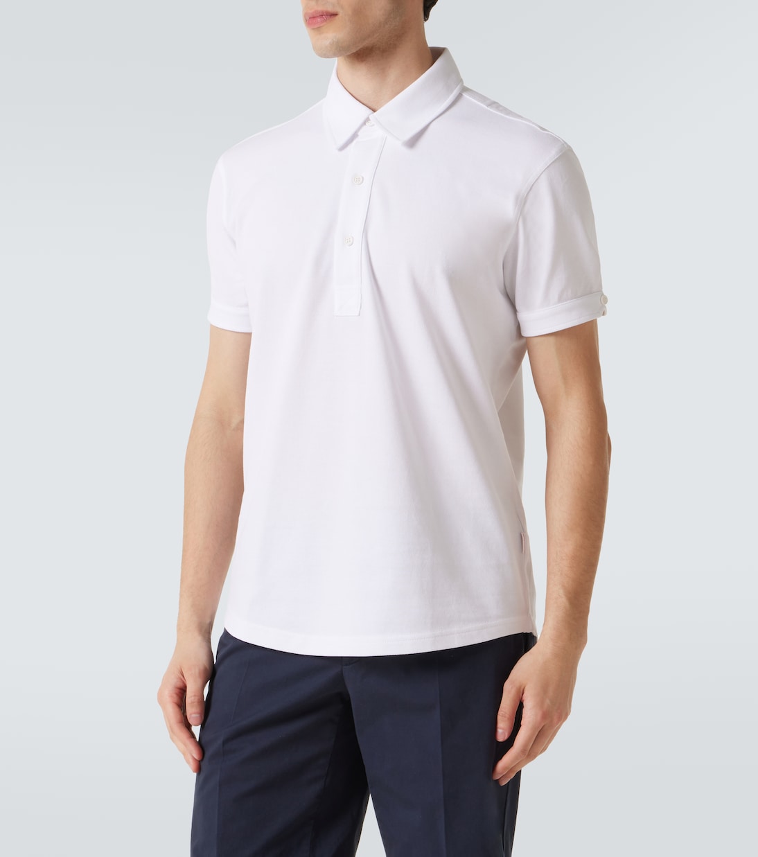 Polohemd Sebastian aus Baumwoll-Piqué | Orlebar Brown