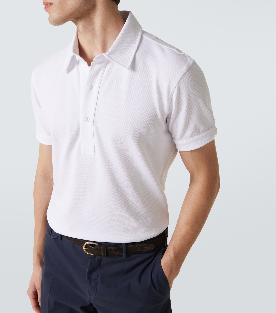 Polohemd Sebastian aus Baumwoll-Piqué | Orlebar Brown