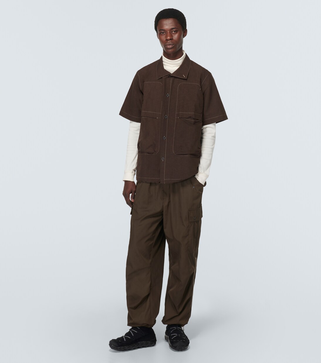 T-shirt Glems en coton et lin mélangés | Ranra