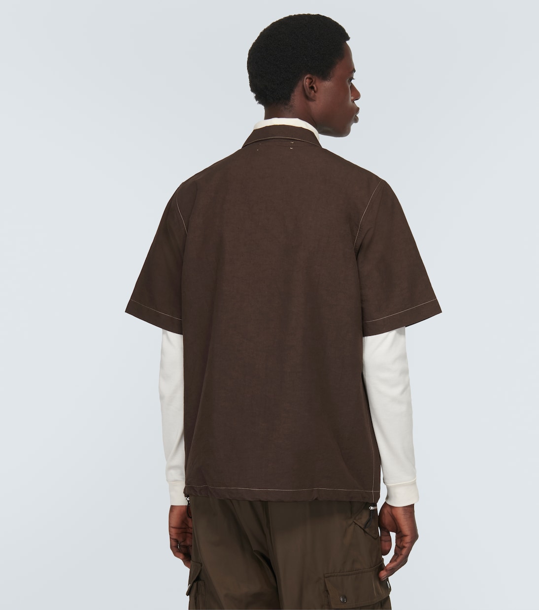 T-shirt Glems en coton et lin mélangés | Ranra