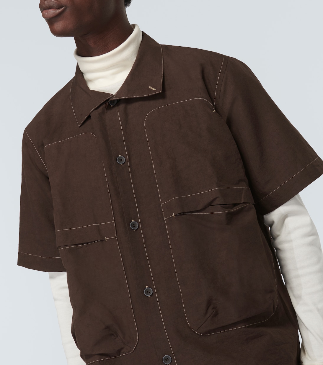 T-shirt Glems en coton et lin mélangés | Ranra