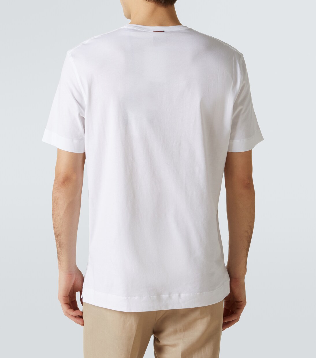 Logo cotton jersey T-shirt | Zegna