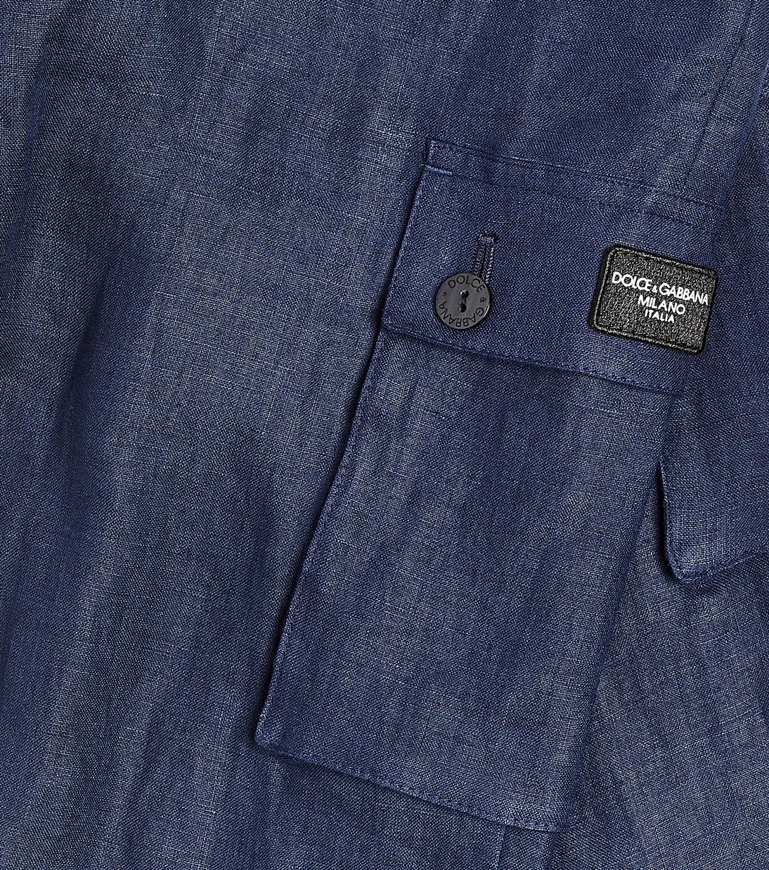 Linen cargo pants | Dolce&Gabbana Kids