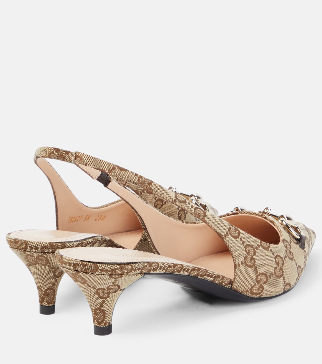 Horsebit GG slingback pumps | Gucci