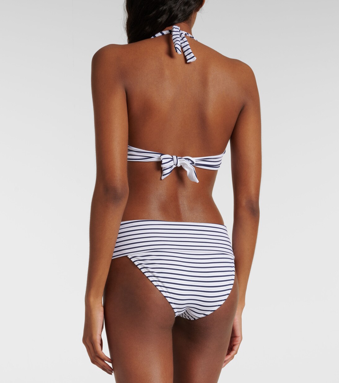 Culotte de bikini rayée Brussels | Melissa Odabash