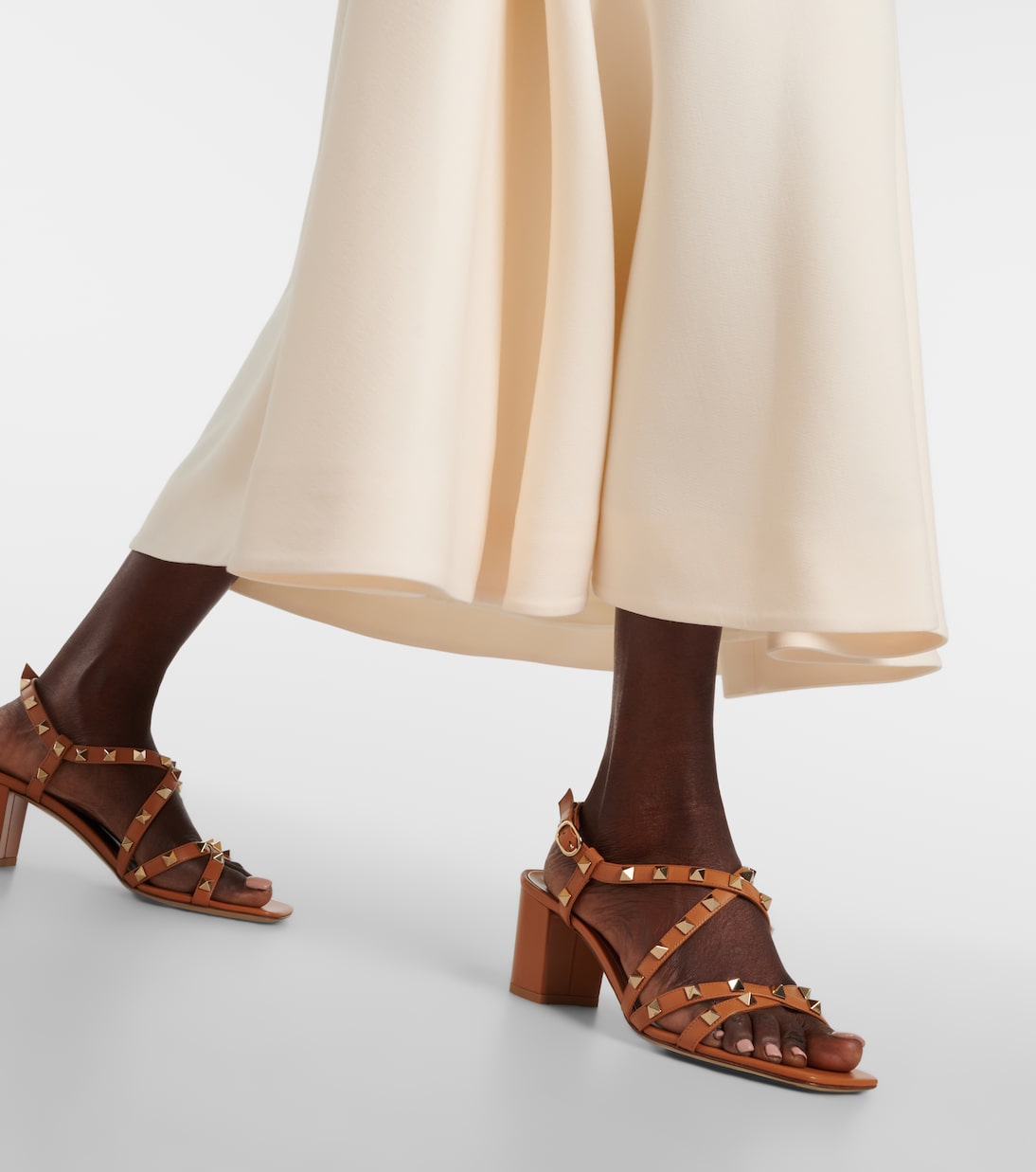 Rockstud 레더 샌들 | Valentino Garavani