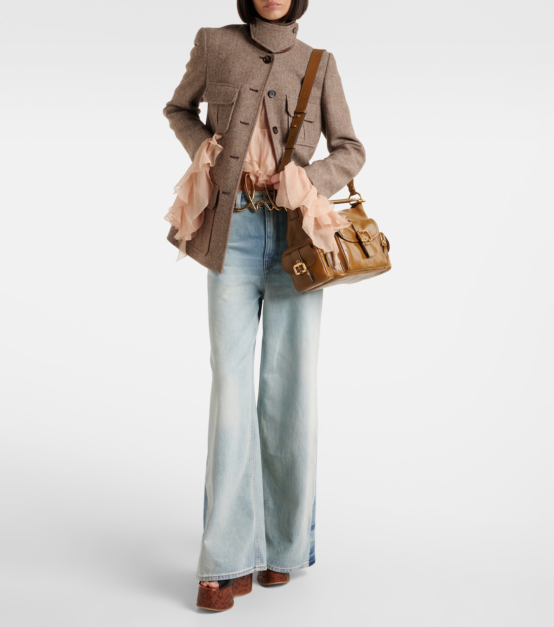 Schultertasche Camera Small aus Leder | Chloé