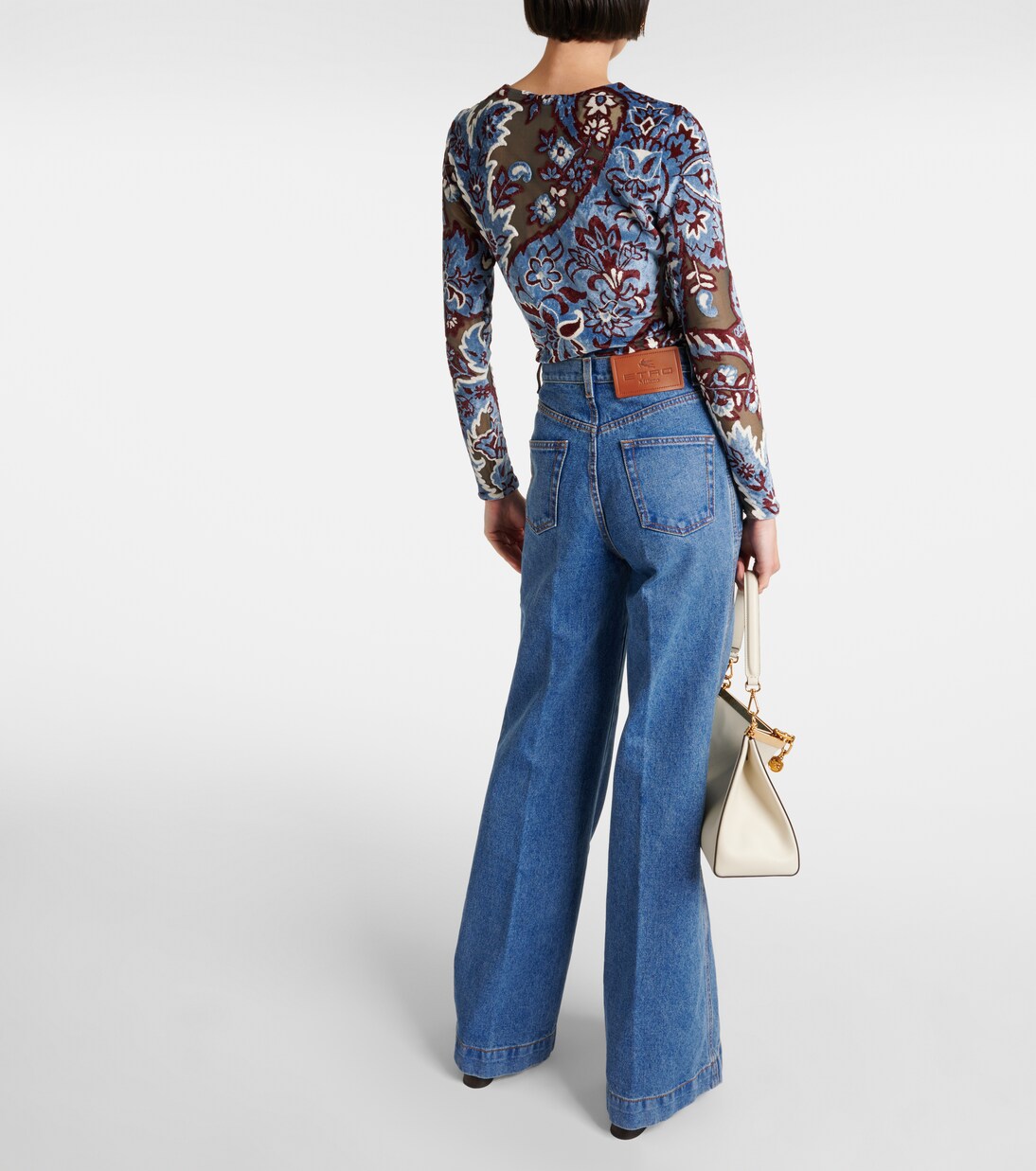 High-Rise Flared Jeans | Etro