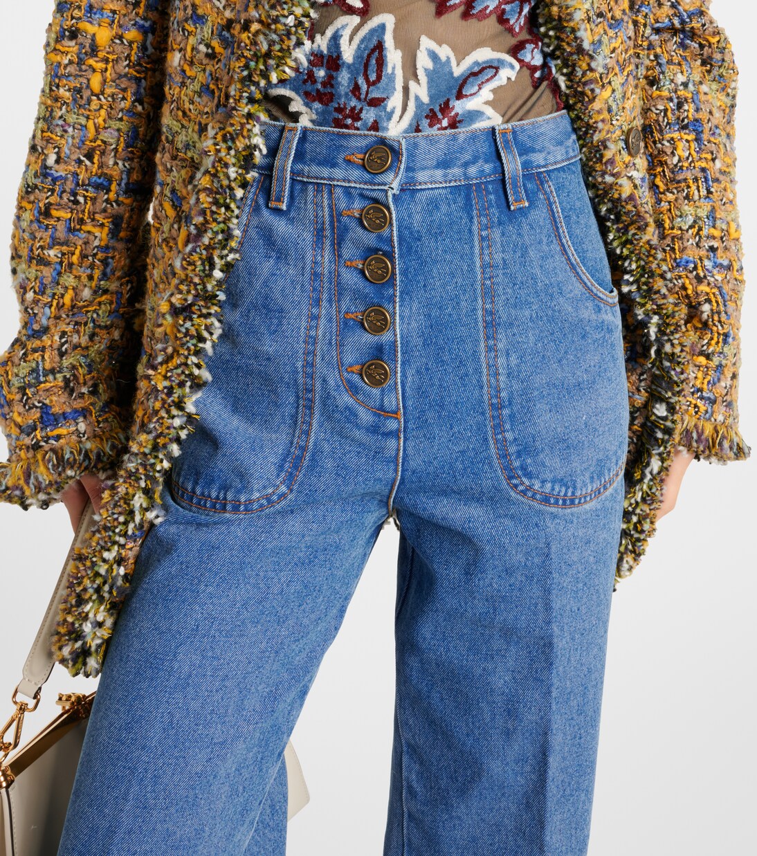 High-Rise Flared Jeans | Etro
