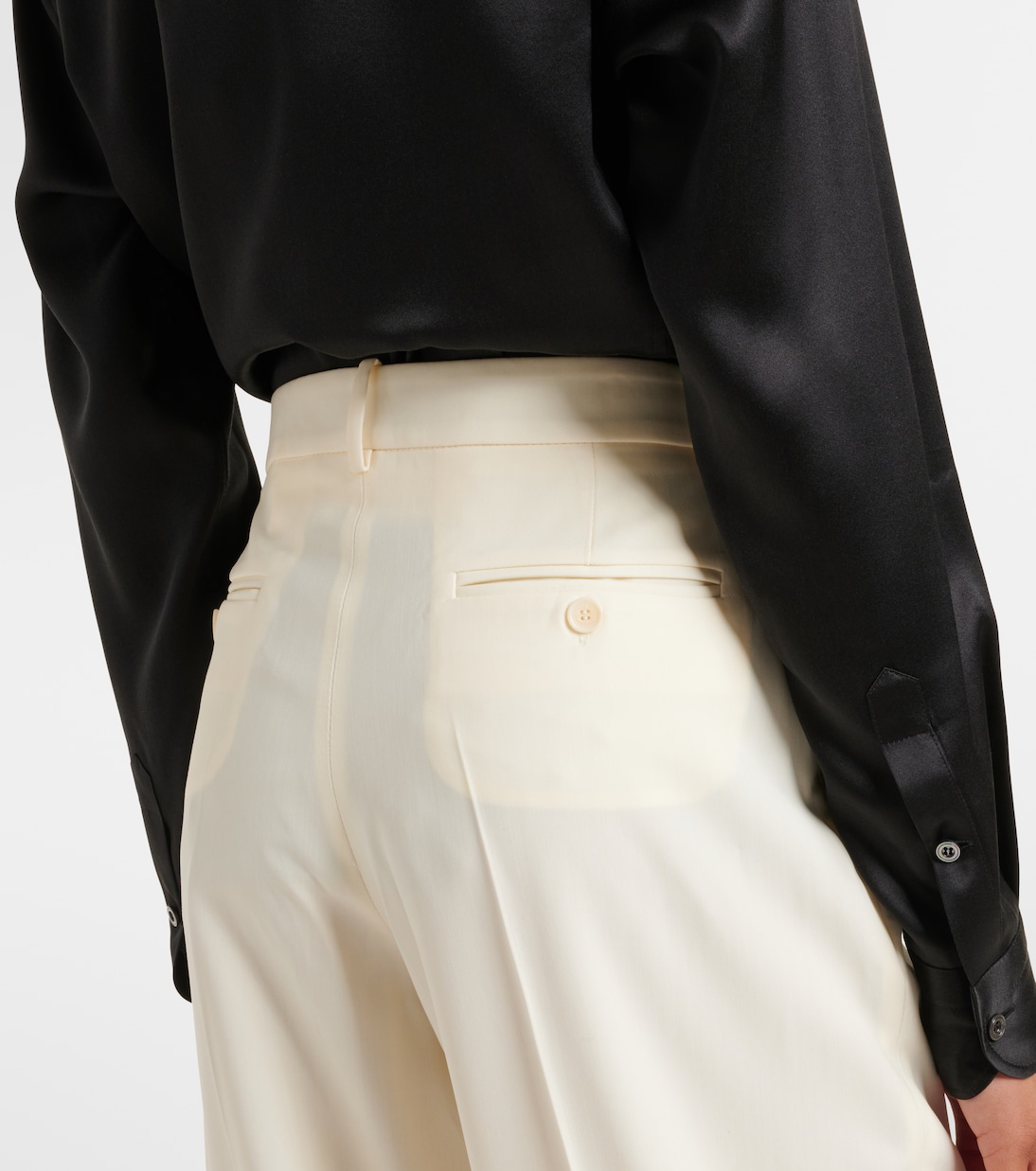 Weite Hose aus Wolle und Seide | Magda Butrym