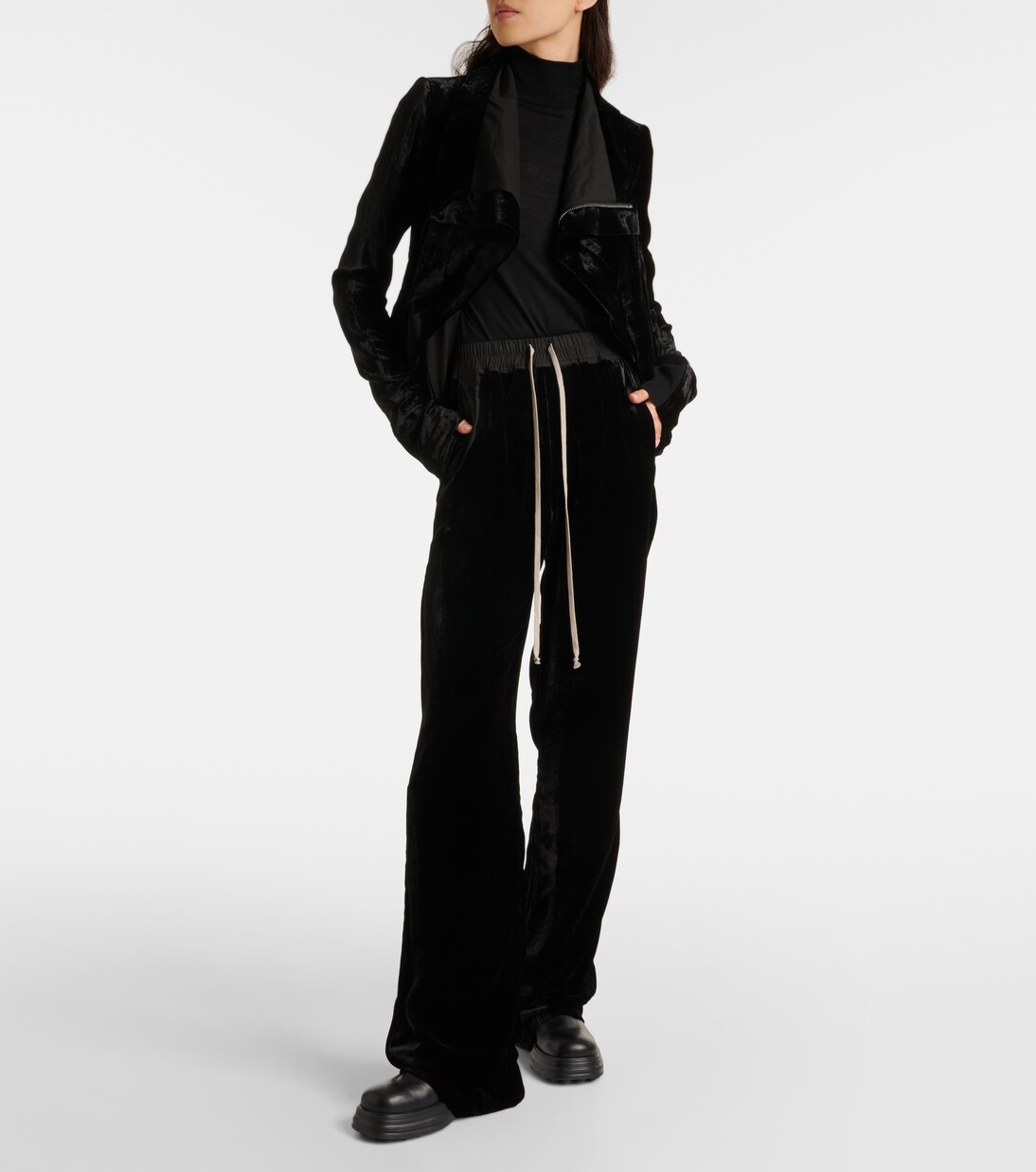 Pantalon de survêtement Dietrich en crêpe | Rick Owens