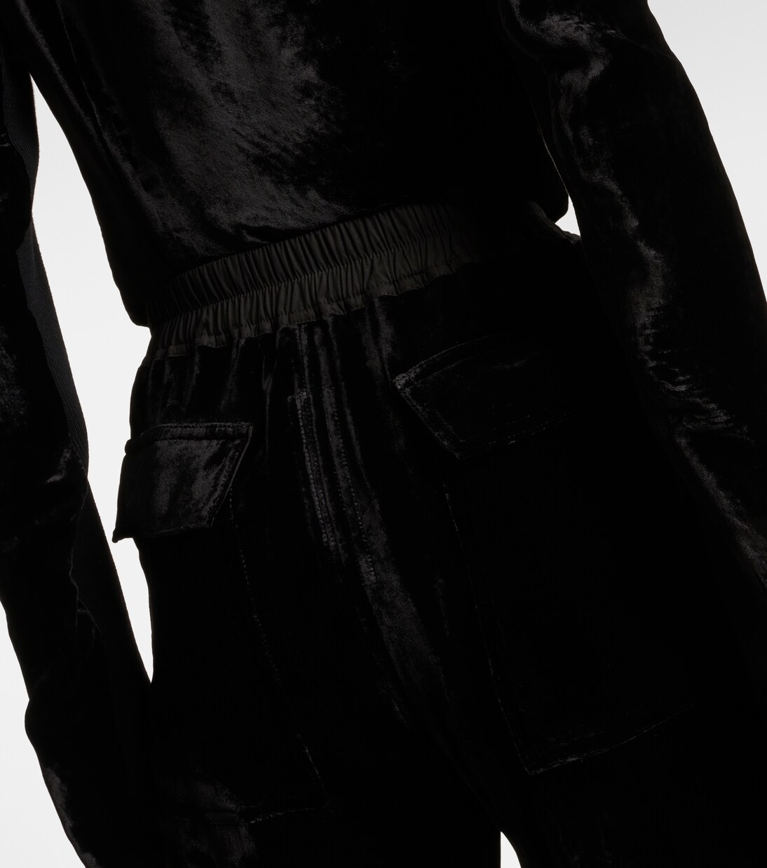 Pantalon de survêtement Dietrich en crêpe | Rick Owens