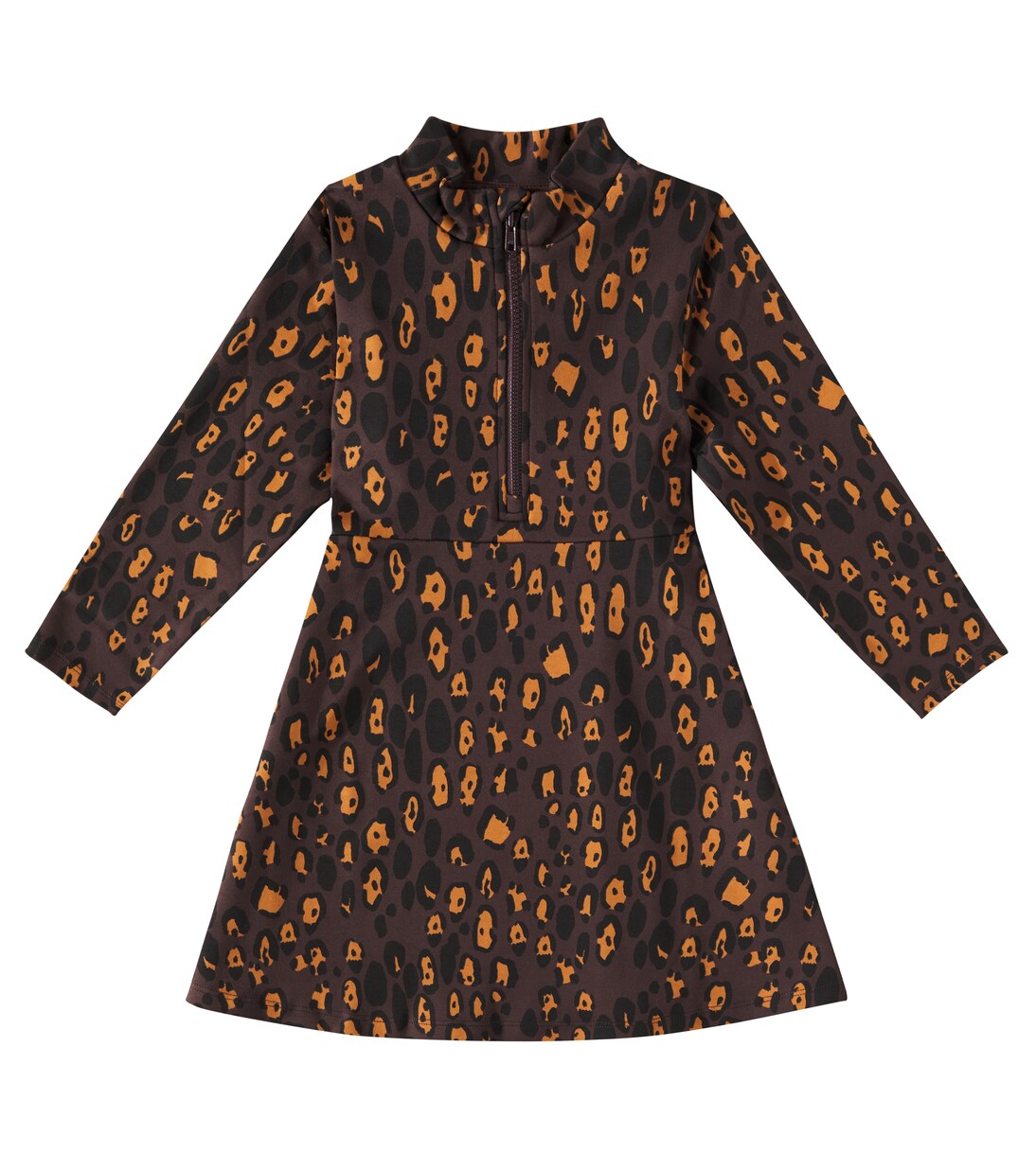 Robe Leopard en coton mélangé | Mini Rodini