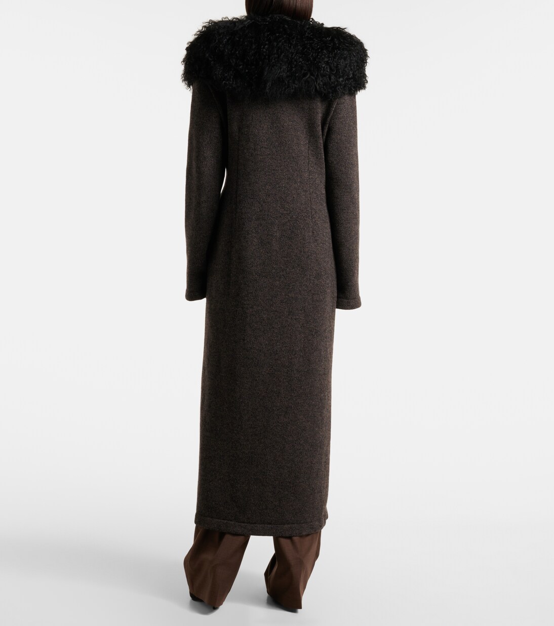 Abrigo de cachemir con borrego | Magda Butrym