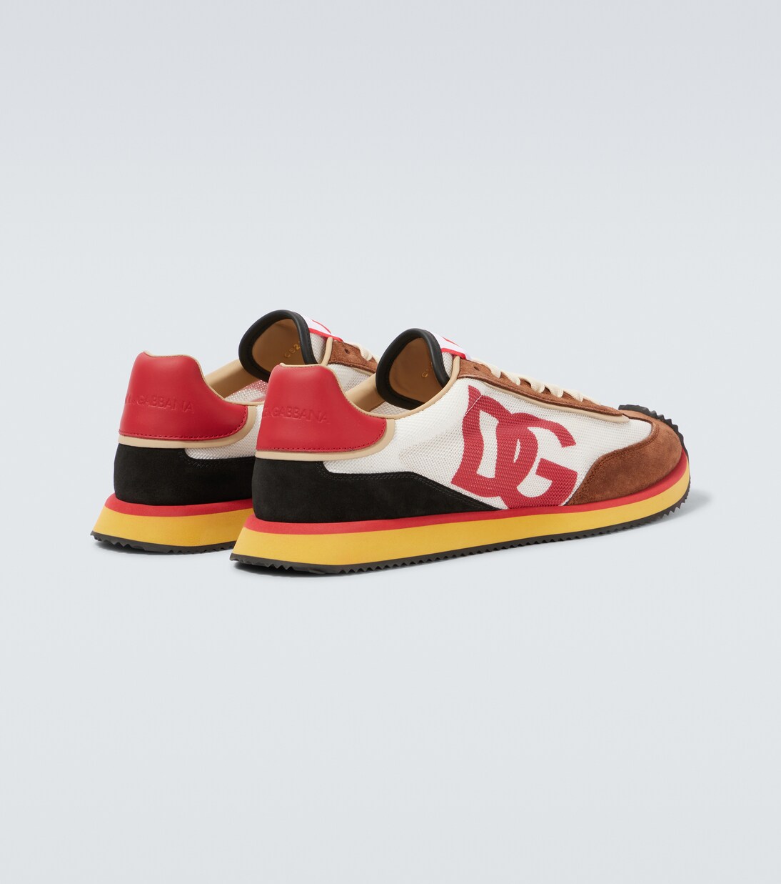 DG Runner suede-trimmed sneakers | Dolce&Gabbana