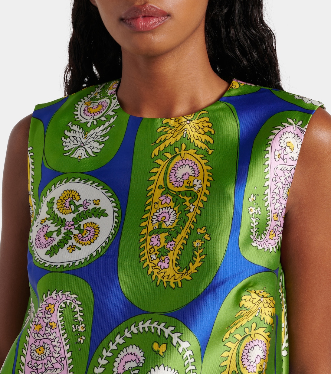 Printed midi dress | Alémais