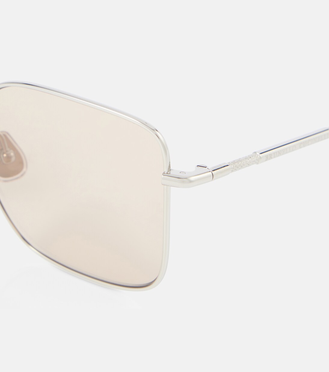 Timeless Reflections square sunglasses | Brunello Cucinelli
