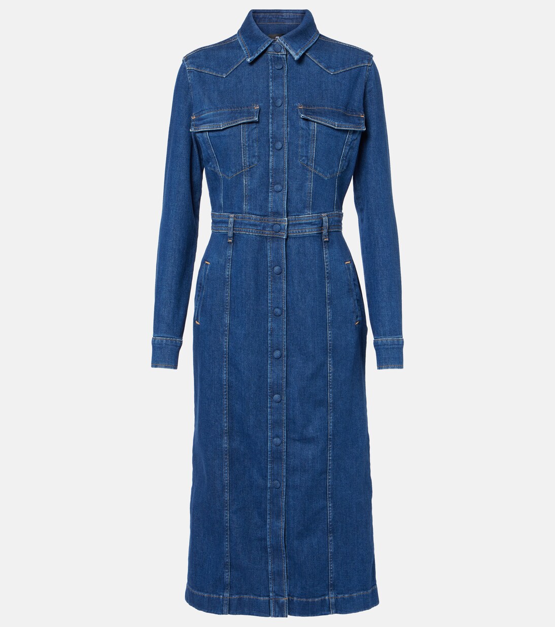 Robe chemise en jean | 7 For All Mankind