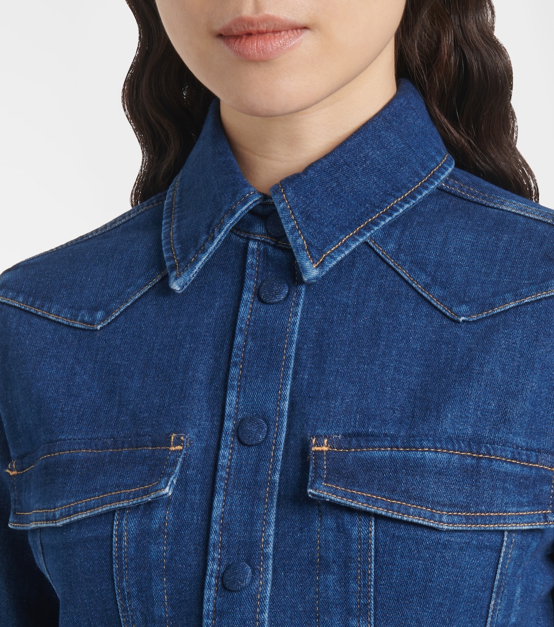 Robe chemise en jean | 7 For All Mankind