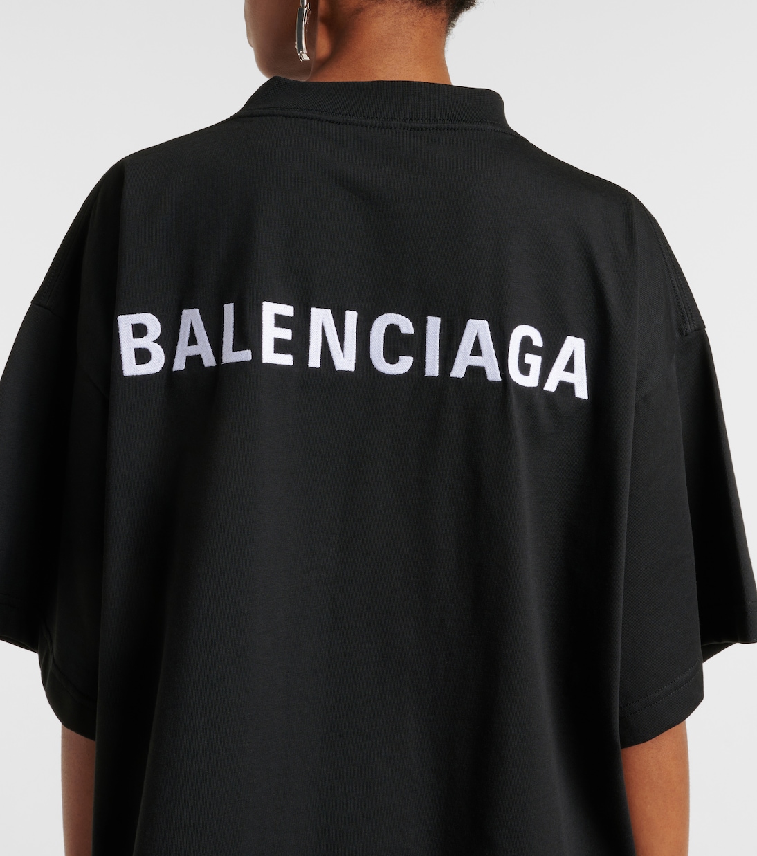 Printed cotton jersey T-shirt | Balenciaga
