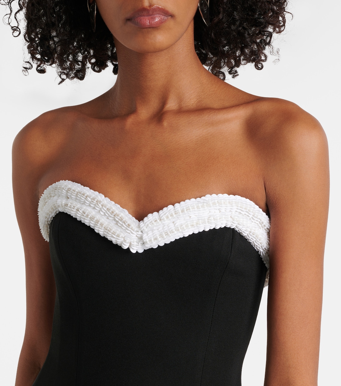 Robe bustier Augusta à ornements | Simkhai
