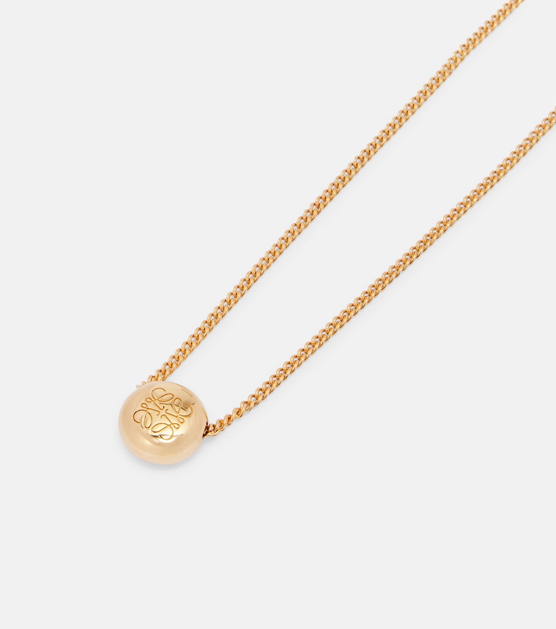 Halskette Anagram Pebble aus Sterlingsilber | Loewe