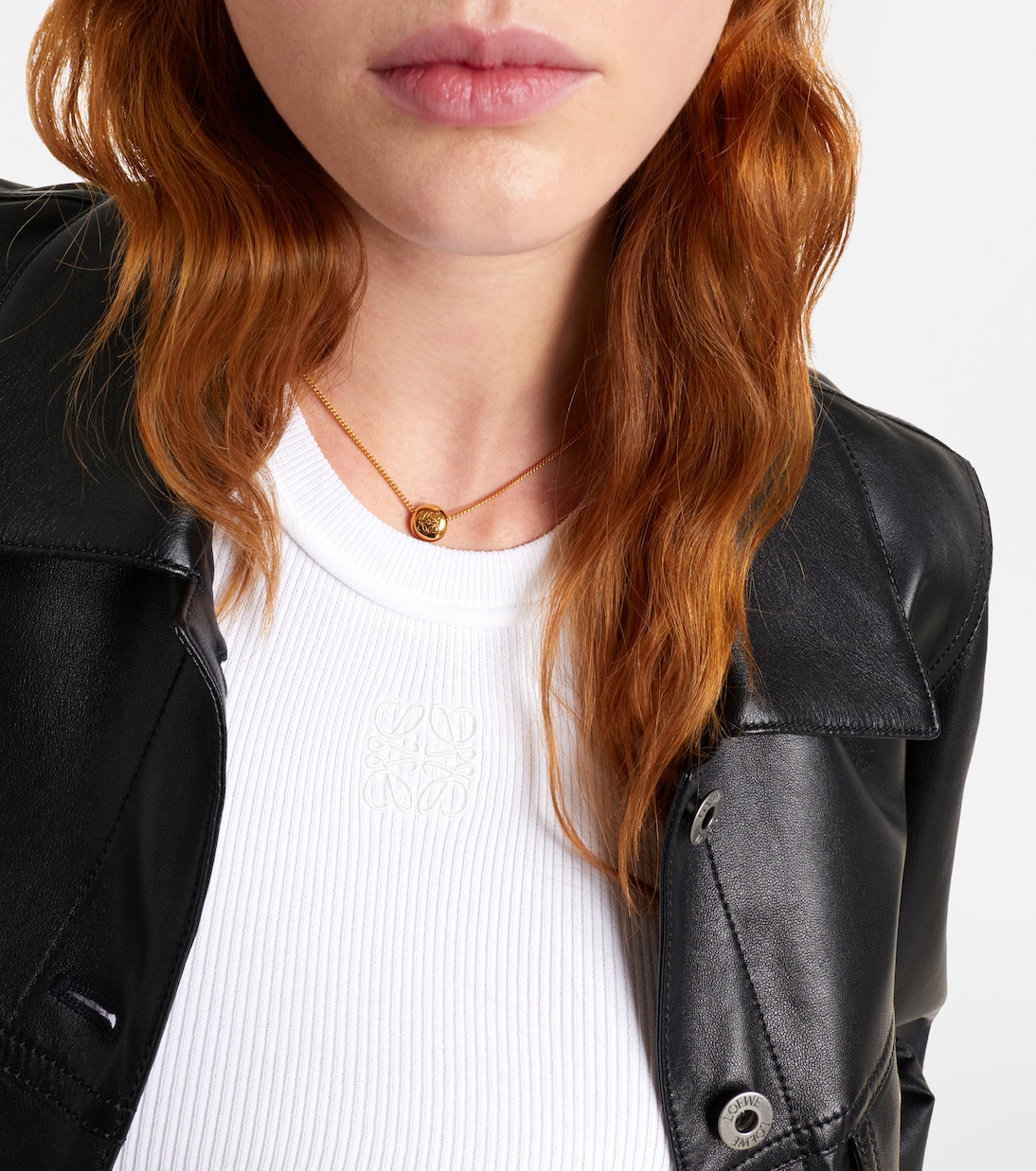 Halskette Anagram Pebble aus Sterlingsilber | Loewe