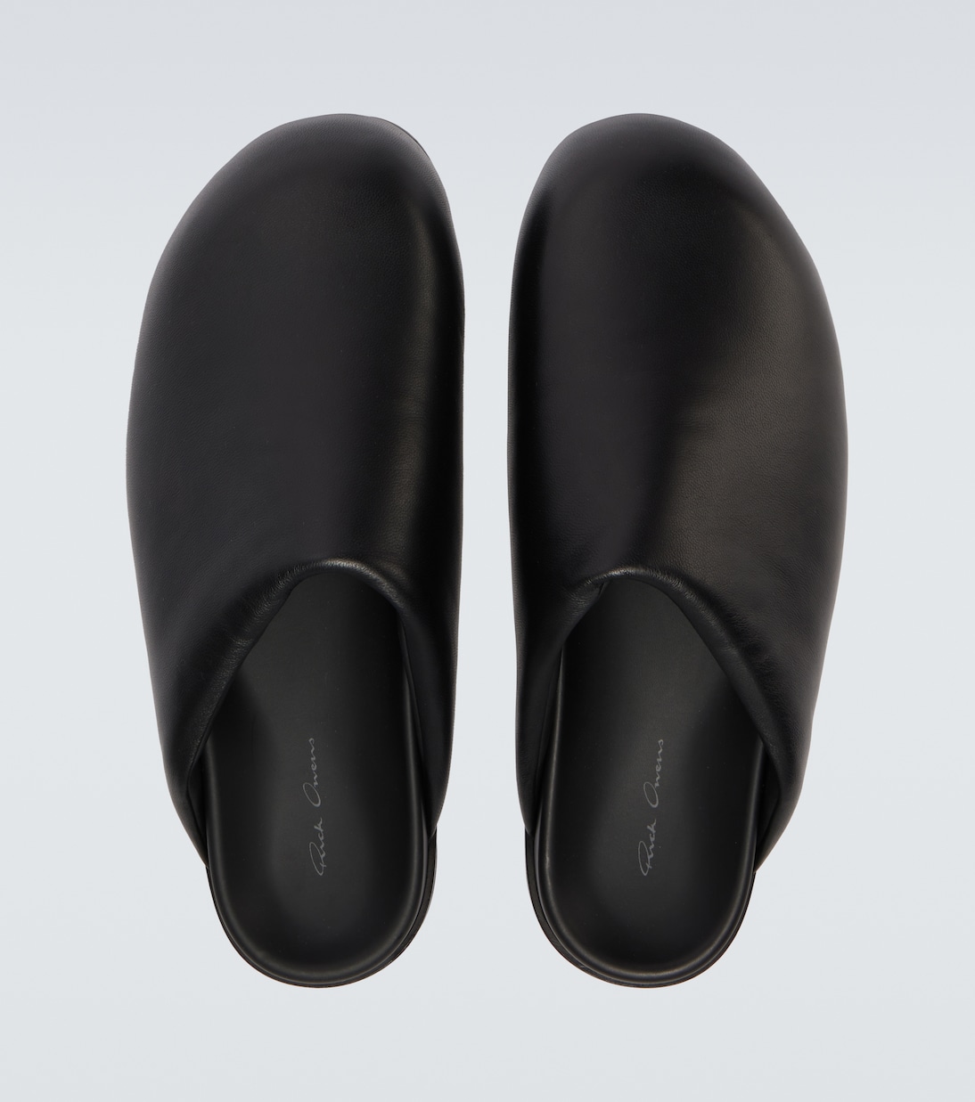 Slippers Granola aus Leder | Rick Owens