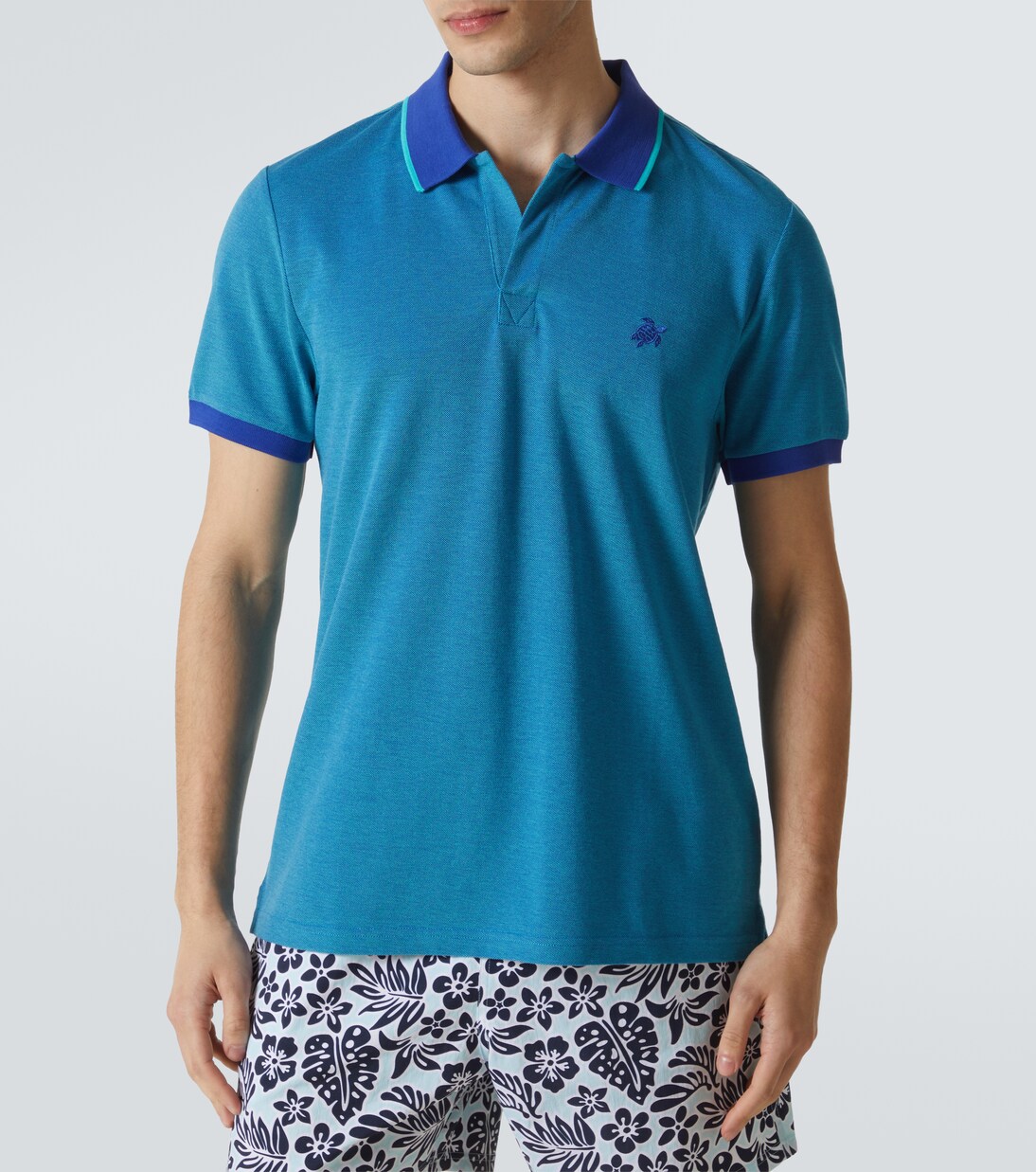 Palatin cotton piqué polo shirt | Vilebrequin