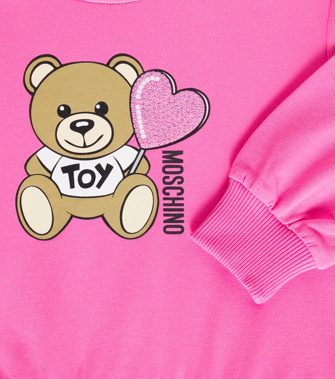 Cotton-blend sweatshirt | Moschino Kids