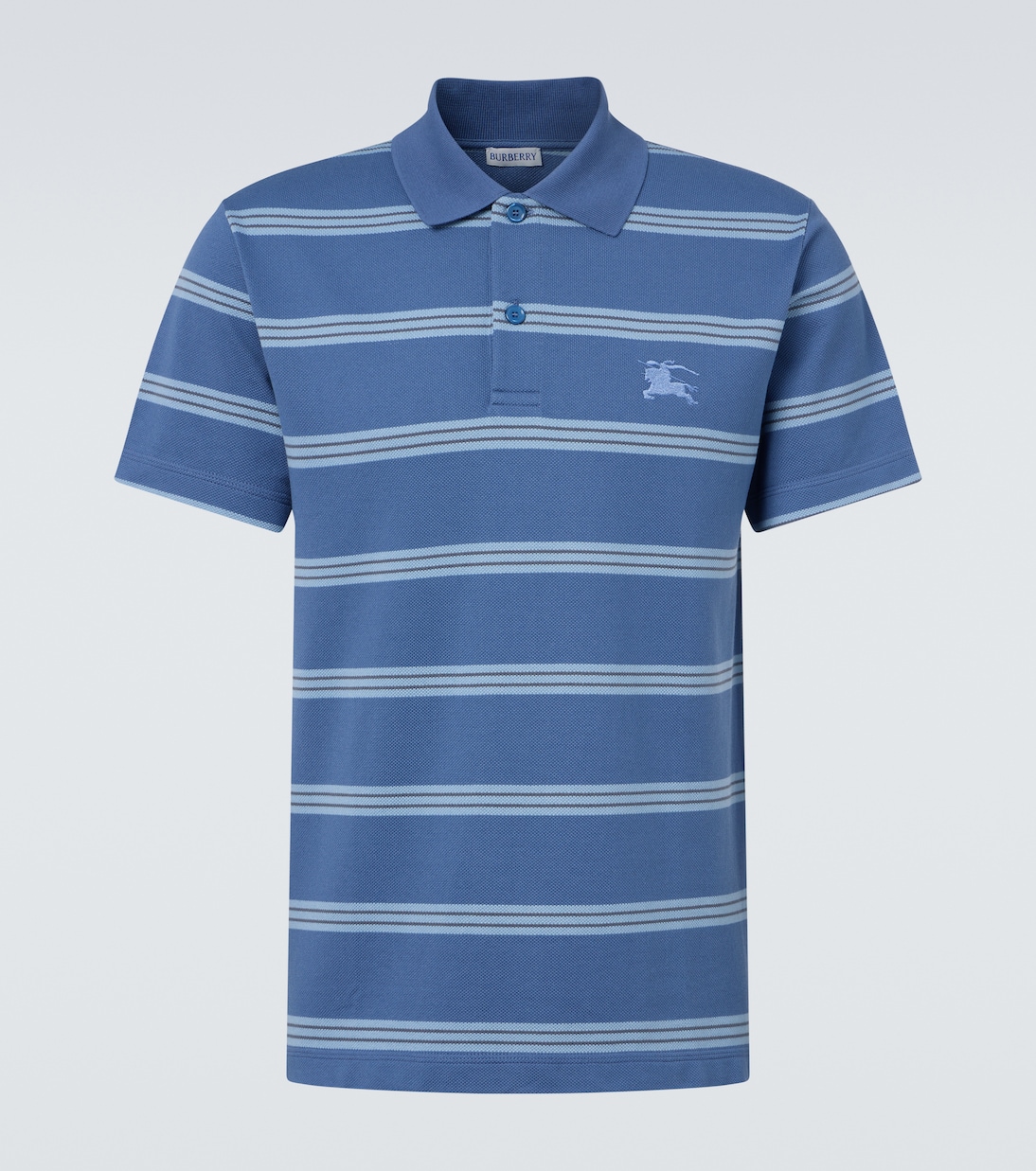 EKD striped cotton piqué polo shirt | Burberry