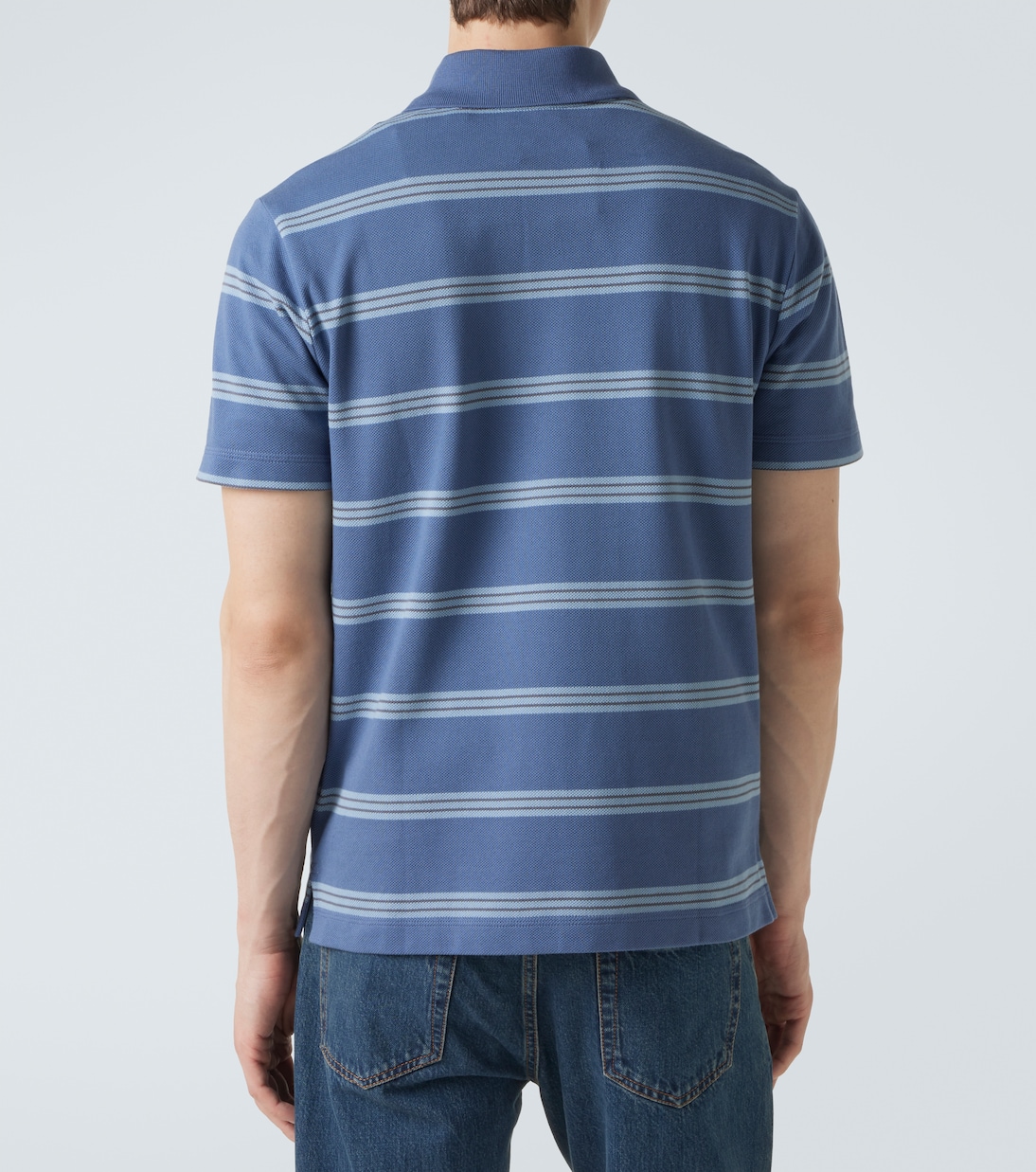 EKD striped cotton piqué polo shirt | Burberry