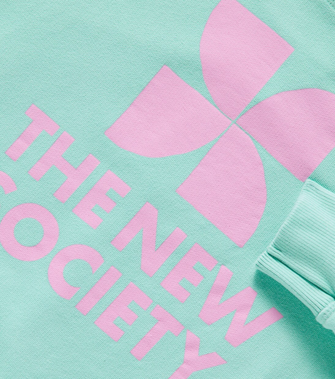 Mykonos cotton jersey sweatshirt | The New Society