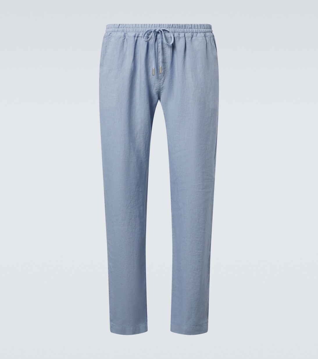 Linen straight pants | Thom Sweeney