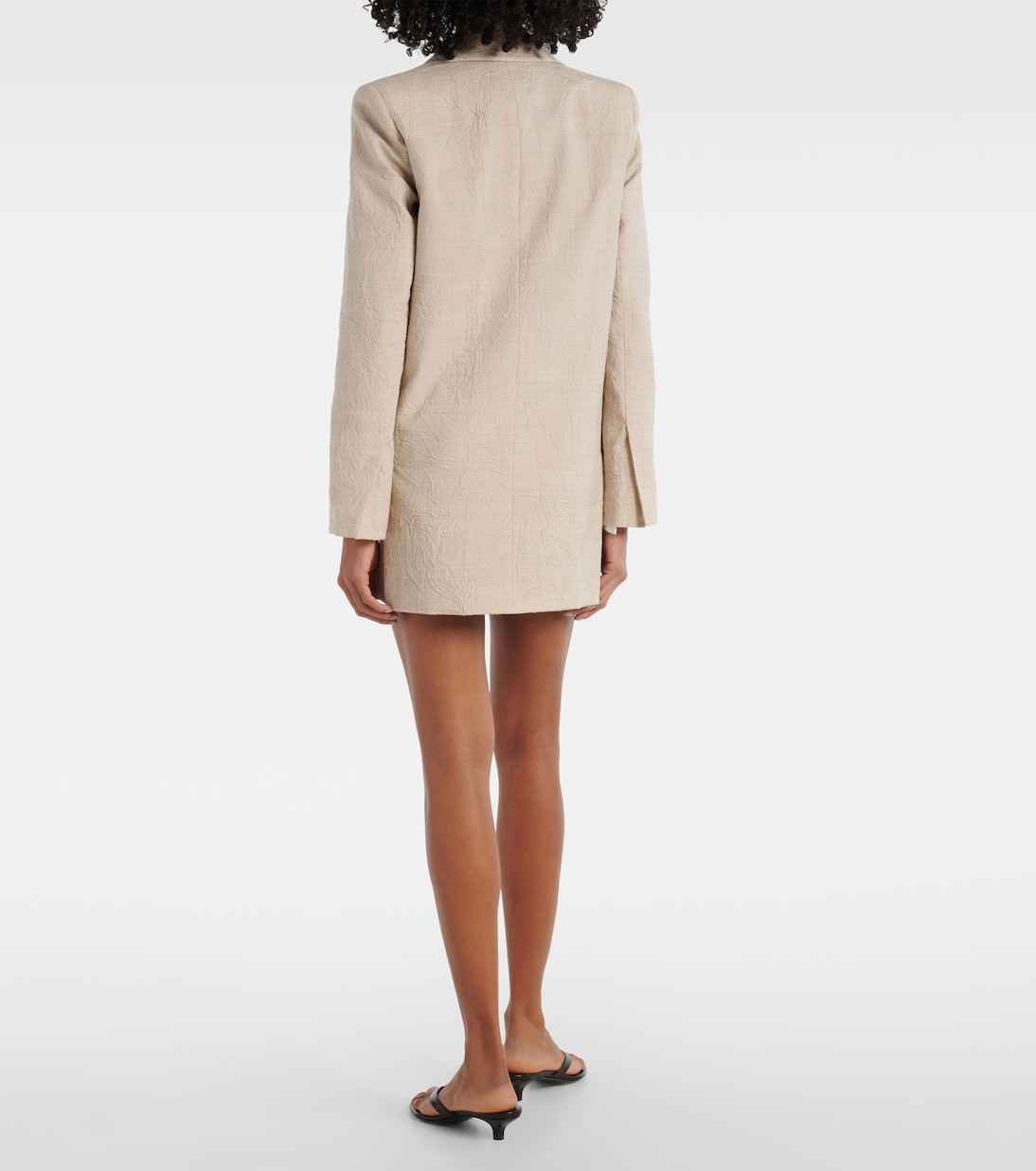 Blazer de lana de botonadura simple | Max Mara