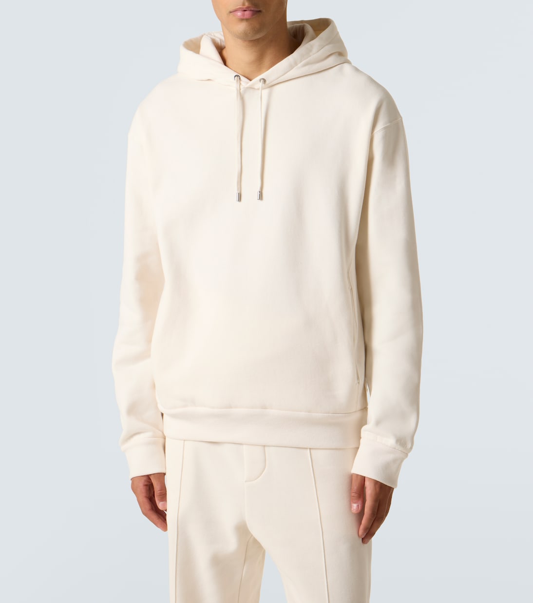 Cotton and cashmere jersey hoodie | Ralph Lauren Purple Label