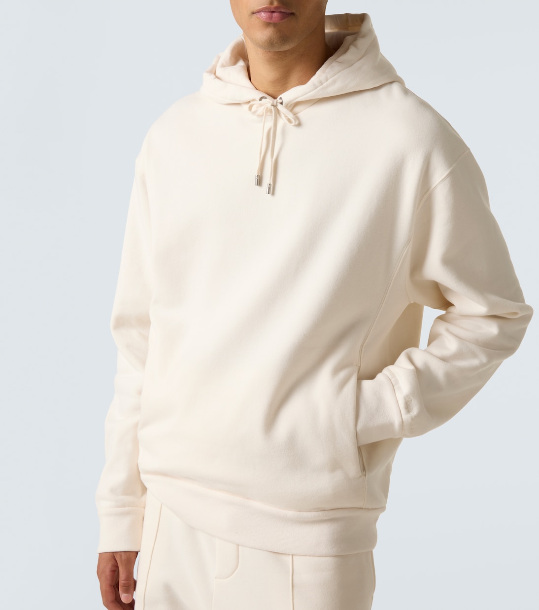 Cotton and cashmere jersey hoodie | Ralph Lauren Purple Label