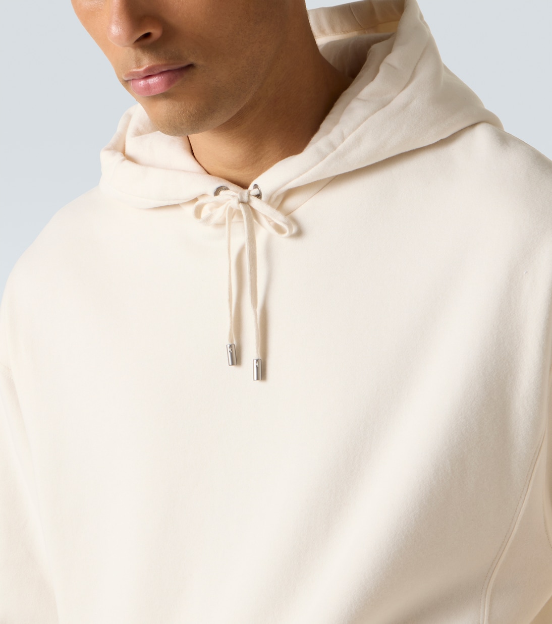 Cotton and cashmere jersey hoodie | Ralph Lauren Purple Label