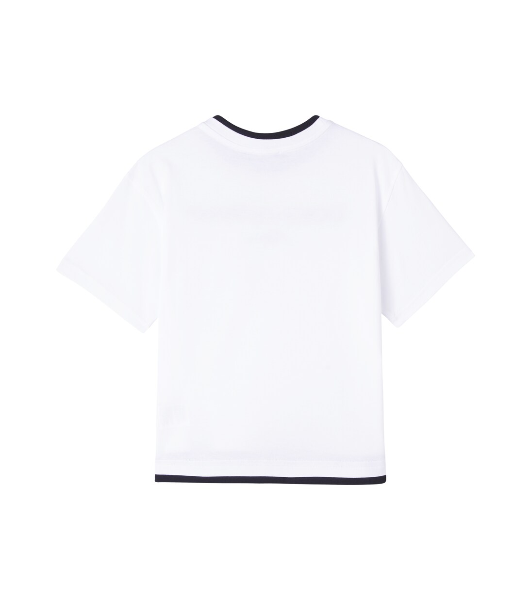 Logo embroidered cotton jersey T-shirt | Dolce&Gabbana Kids