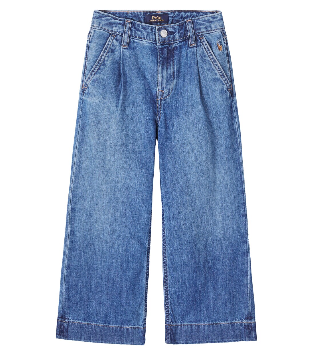 高腰阔腿牛仔裤 | Polo Ralph Lauren Kids
